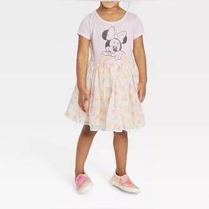 Disney Minnie Purple Girls Dress Size 5t